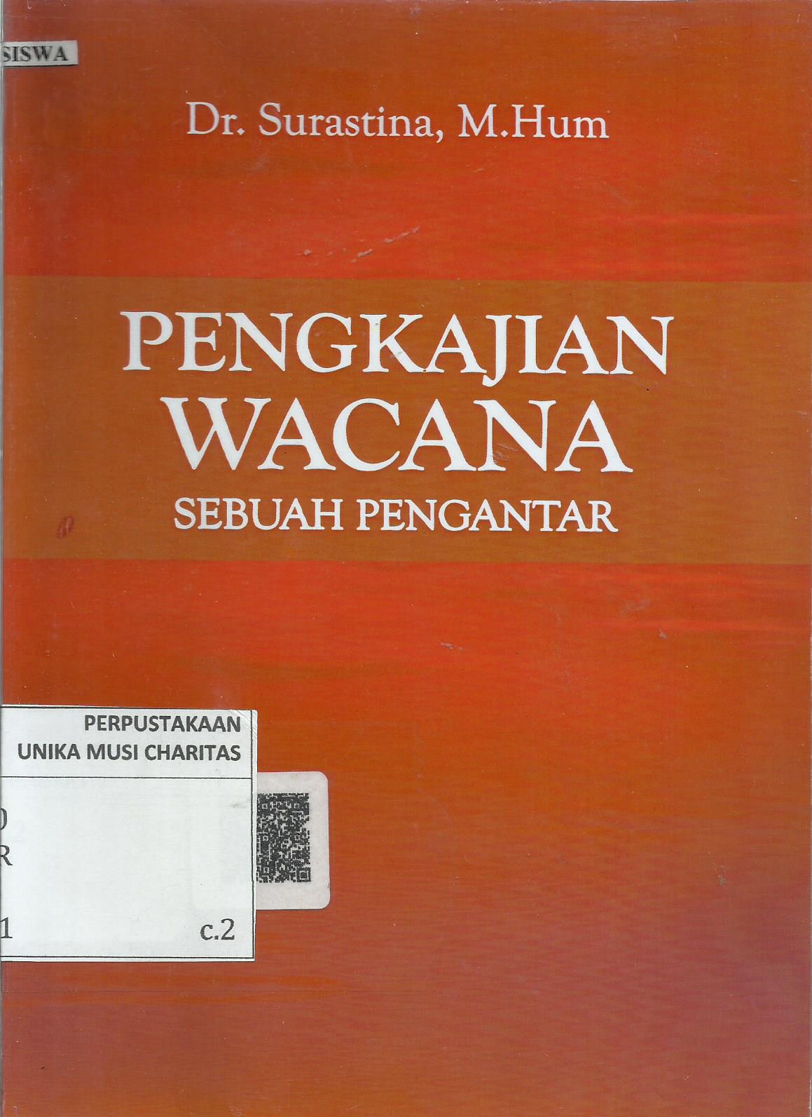 Pengkajian Wacana:  Sebuah Pengantar