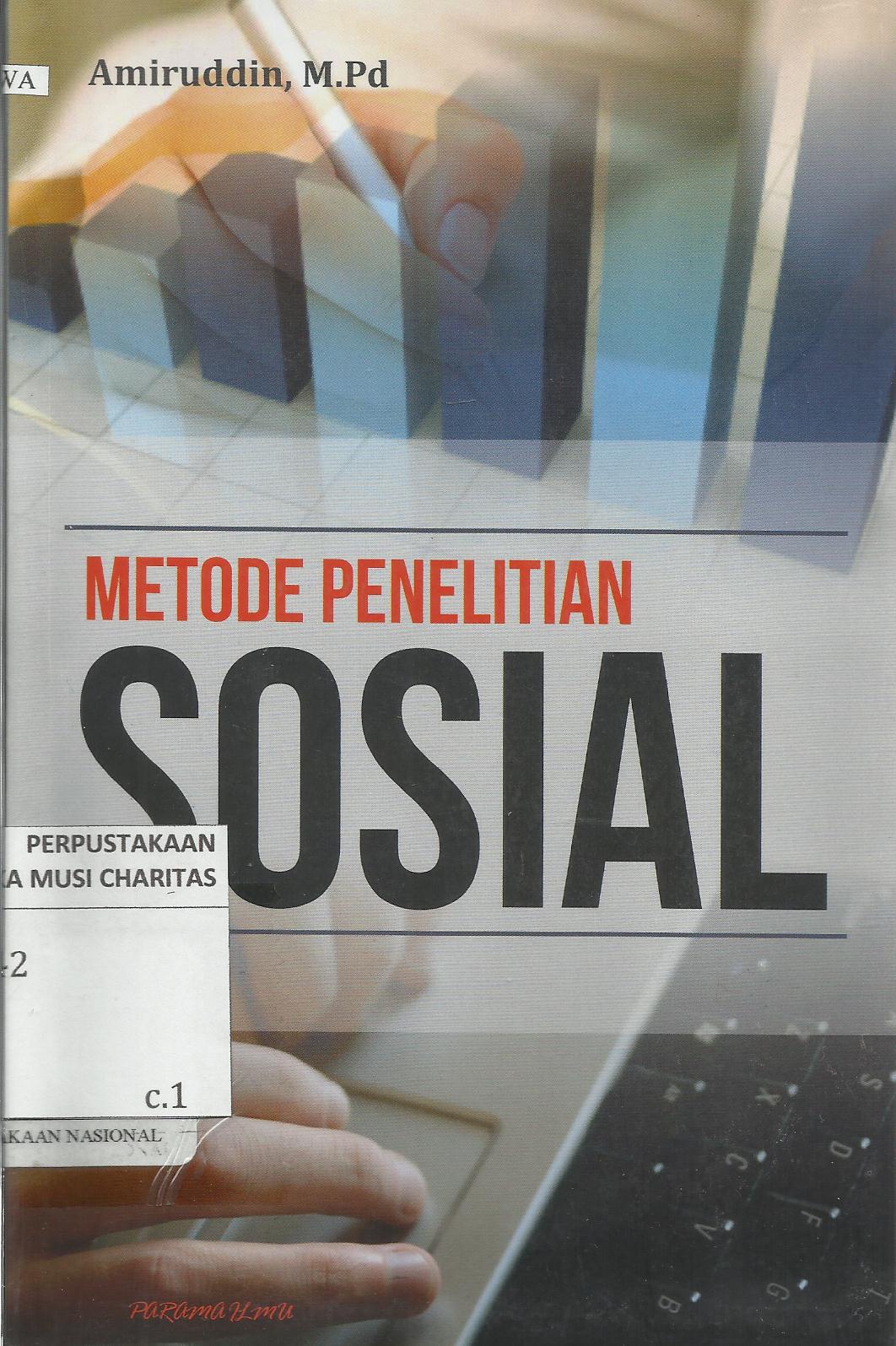 Metode Penelitian Sosial