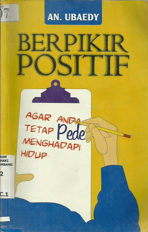 Berpikir Positif Agar Anda Tetap Pede Menghadapi Hidup