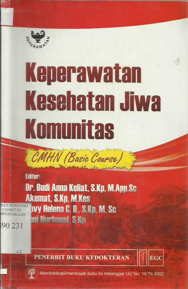 Keperawatan Kesehatan Jiwa Komunitas CMHN (Basic Couse)