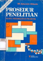 Prosedur penelitian : suatu pendekatan praktek