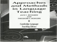 Approaches and Methods in Language Teaching