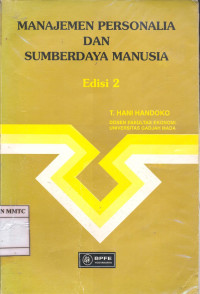 Manajemen Personalia dan Sumber Daya Manusia