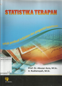 Statistika Terapan : untuk Pembuatan Kebijakan dan Pengambilan Keputusan