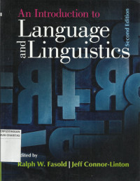 An Introduction to Language and Linguistics