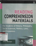 Reading Comprehension Materials : For Students of History, Philosopy, Social Sciences, Politics, Law, and Economics