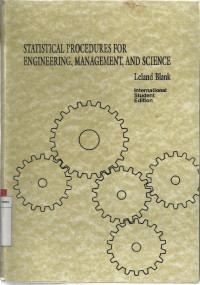 Statistical procedures for engineering,management,and science
