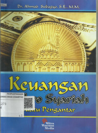 Keuangan Mikro Syariah: Suatu Pengantar