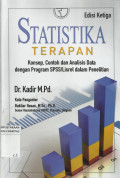 Statistika Terapan : Konsep, Contoh dan Analisis Data dengan Program SPSS/Lisrel dalam Penelitian