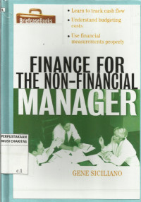 Financial for The Non-Financial Manager