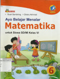 Ayo Belajar Menalar Matematika : untuk Siswa SD/MI Kelas VI
