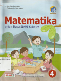 Matematika : untuk Siswa SD/MI Kelas IV
