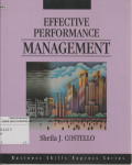 Effective Performance Management