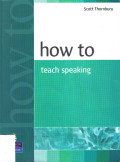 How to teach speaking