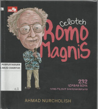 Celoteh Romo Magnis