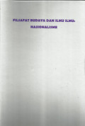 Filsafat Budaya dan Ilmu : Nasionalisme