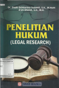 Penelitian Hukum (Legal Research)