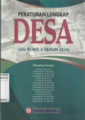Peraturan DESA (UU RI No. 6 Tahun 2014)