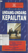 Undang-Undang Republik Indonesia Nomor 37 Tahun 2004 Tentang Kepailitan dan Penundaan Kewajiban Pembayaran Utang