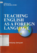 Teaching English As a Foreign Language