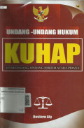 Undang-Undang Hukum KUHAP