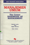 Seri Pedoman Manajemen : Manajemen Umum 2