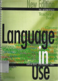 Language in Use : Teacher's Book