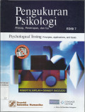 Pengukuran Psikologi  : Prinsip, Penerapan, dan Isu