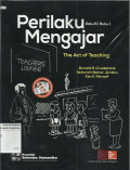Perilaku Mengajar (The Act of Teaching), Buku 1