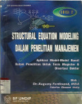 Structural equation modeling dalam penelitian manajemen : aplikasi model-model rumit dalam penelitian utuk tesis magister dan disertai doktor
