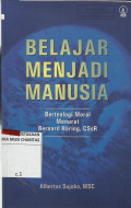 Belajar Menjadi Menjadi Manusia: Berteologi Moral Menurut Bernard Haring, CSsR