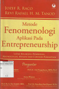 Metode Fenomenologi Aplikasi Pada Entrepreneurship