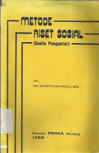 Metode Riset Sosial