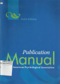 Publication Manual of the American Psychological Association