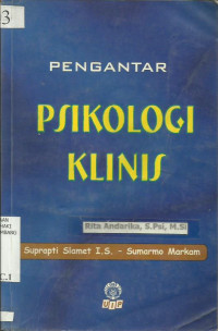 Pengantar Psikologi Klinis