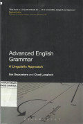 Advanced English Grammar : a Linguistic Approach