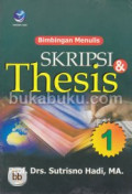 Bimbingan Menulis Skripsi & Thesis