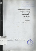 Solution manual engineering economic analysis