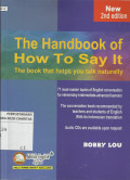 The Handbook of How to Say It : The Book that Helps You Talk Naturally