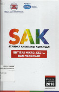 SAK : Standar Akuntansi Keuangan
