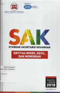 SAK : Standar Akuntansi Keuangan