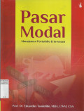 Pasar Modal : Manajemen Portofolio dan Investasi