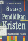 Strategi Pendidikan Kristen