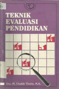 Teknik Evaluasi Pendidikan