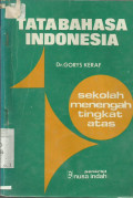 Tata bahasa Indonesia
