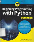 Beginning Programming with Python for Dummies