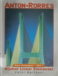 Aljabar linear elementer : versi aplikasi