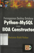 Pemrograman Desktop Database Phyton-MySQL dengan BOA Constructor