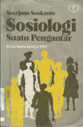 Sosiologi Suatu Pengantar Edisi Baru Ketiga