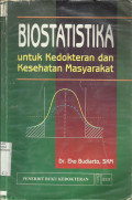 Biostatistika Untuk Kedokteran dan Kesehatan Masyarakat